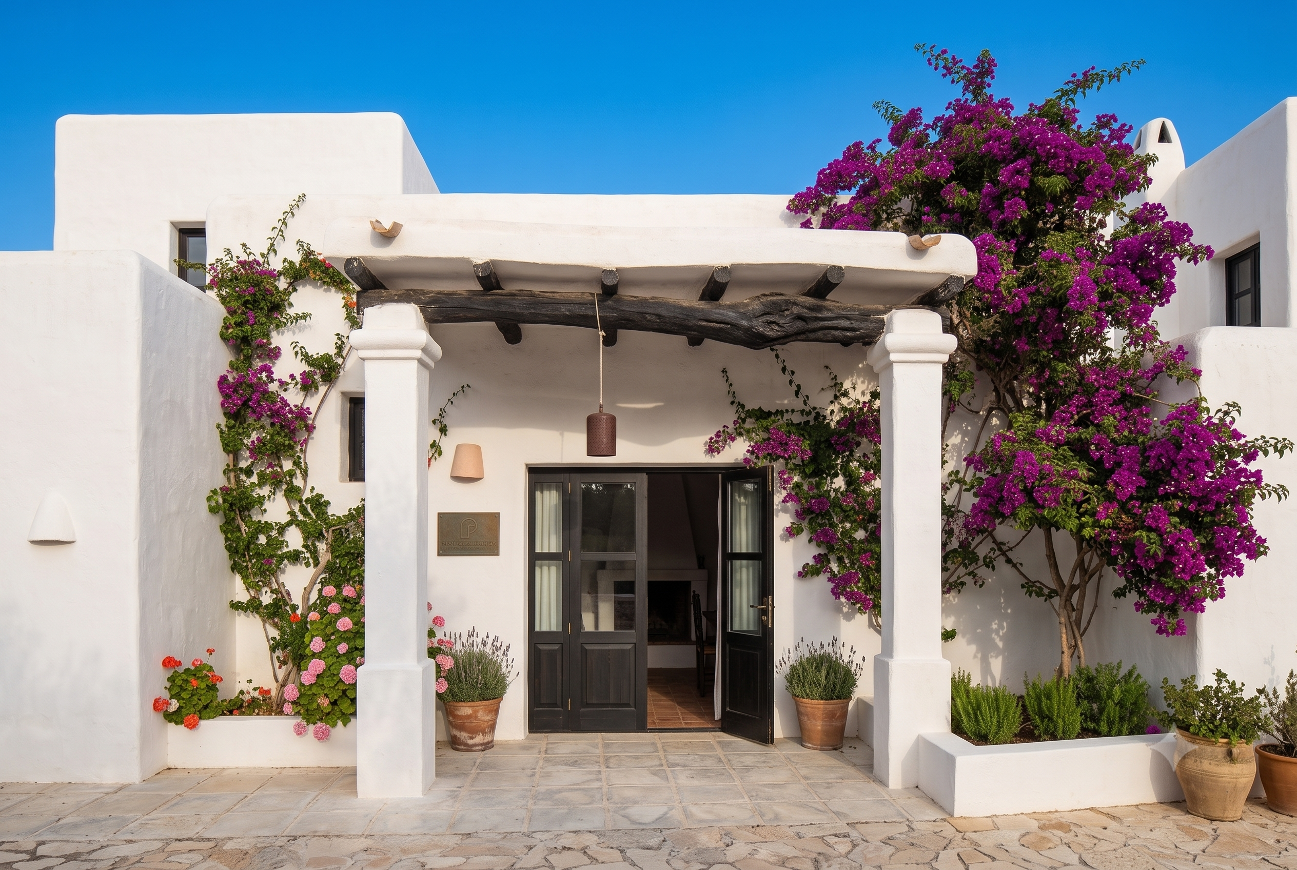 Finca patio