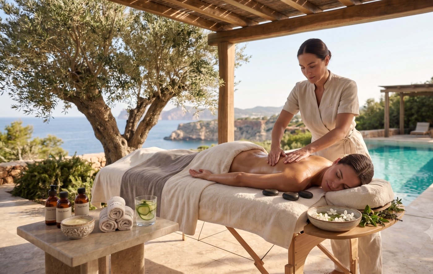 In-villa massage en yoga