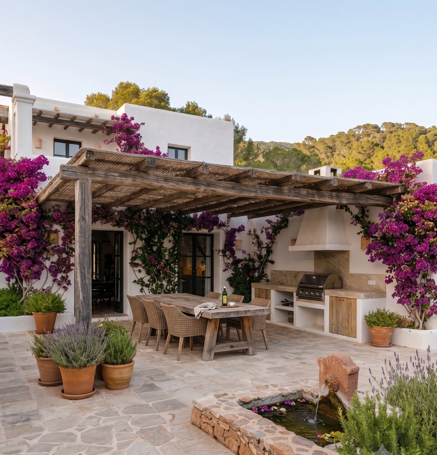 Finca patio